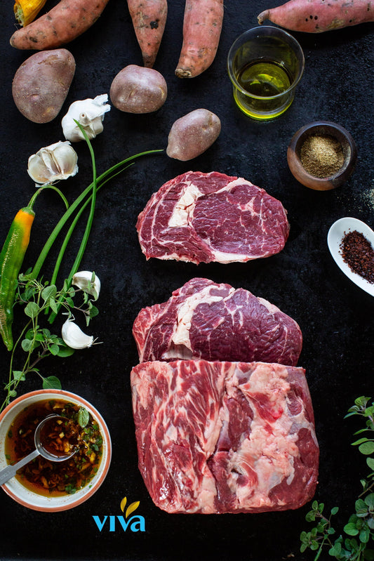Grass Fed Beef RIBEYE - VIVA - USDA ORGANIC - Country of origin: URUGUAY