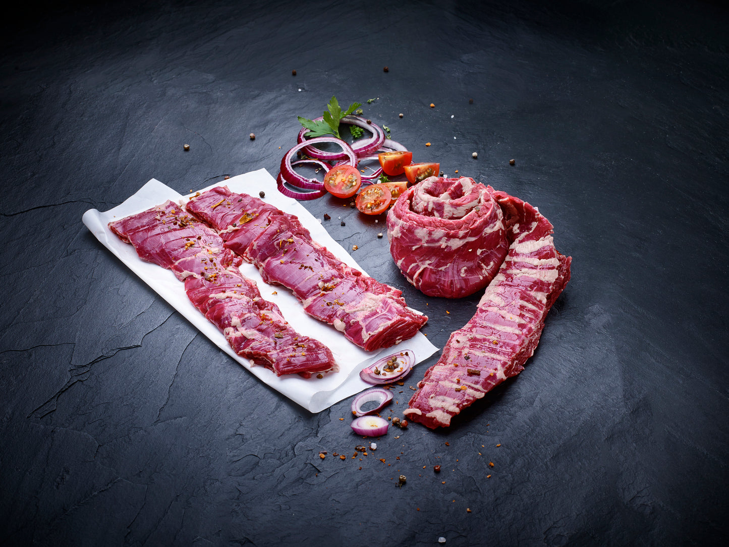 Grass fed beef OUTSIDE SKIRT – USDA ORGANIC certified